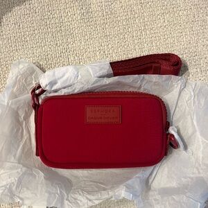 Sephora x Dagne Dover Red Crossbody Bag Phone Sling